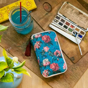 Liberty Fabrics Decadent Blooms Small Drawer Pouch