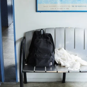 Black Foldable Backpack