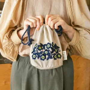 Ukrainian Flowers Anytime Drawstring Bag