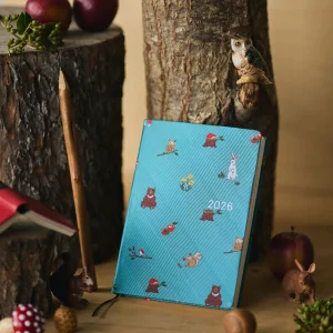 Bow & Tie In the Forest HON / A6 Size / Daily / ENG or JPN edition / Jan start / Mon start
