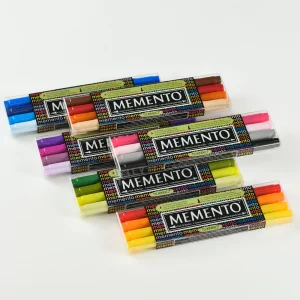 Tsukineko Memento Markers 4-Color Set