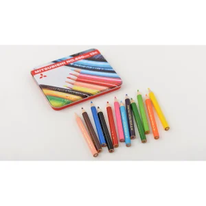 Uni Mitsubishi Pencil Mini Colored Pencils 12-Color Set